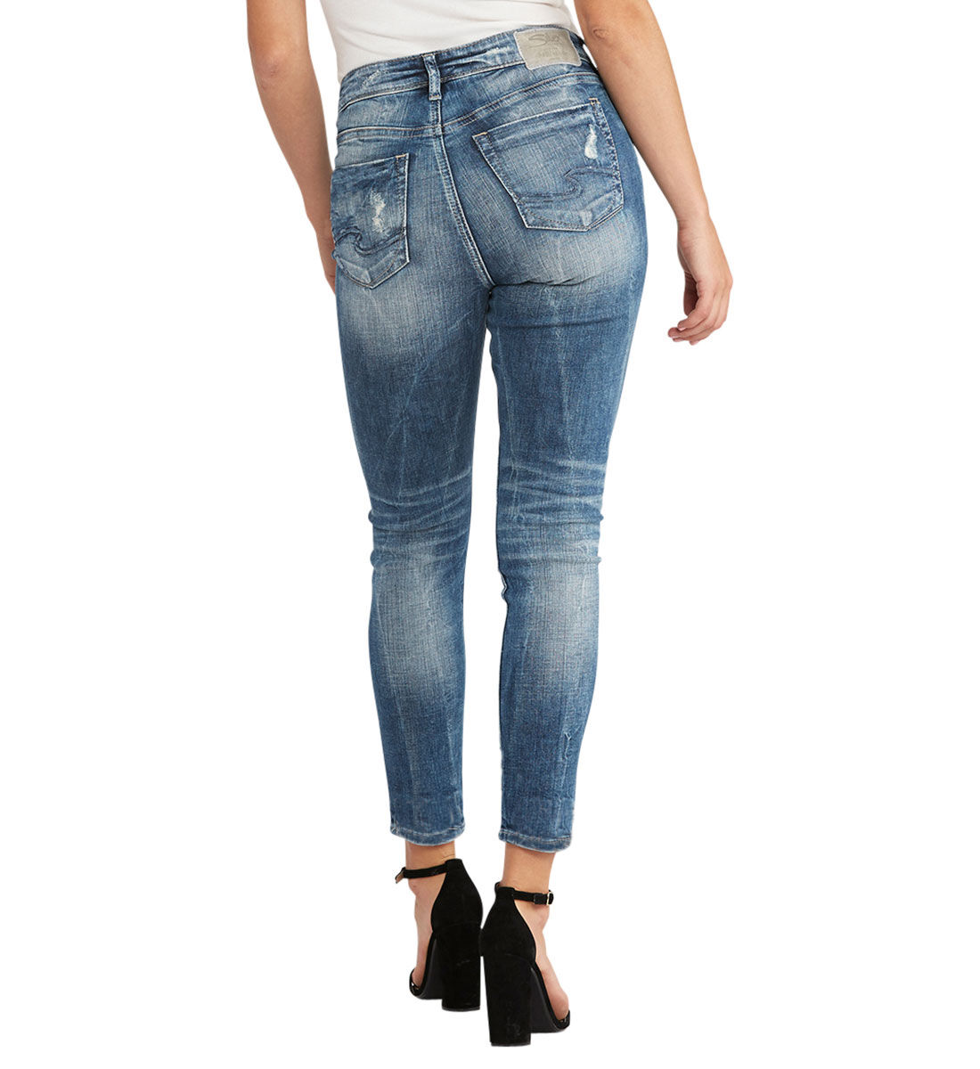 Silver jeans mazy sale ankle skinny
